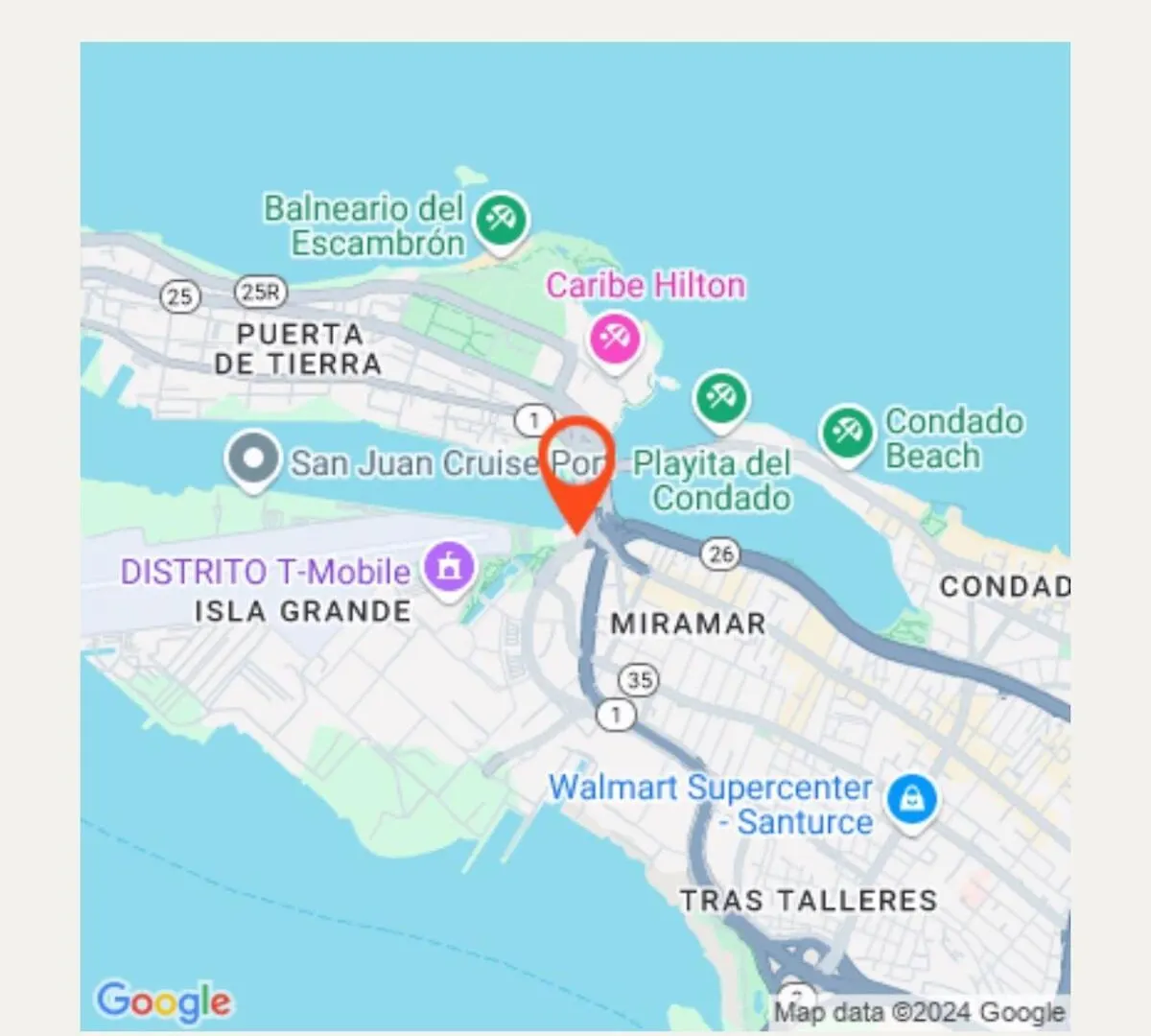 Front To Convention Center And Tmobil District, Close To The Beach San Juan Appartement